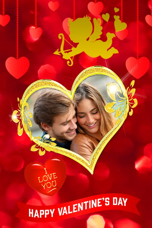 Valentine's Day Photo Frame 20 | Indus Appstore | Screenshot