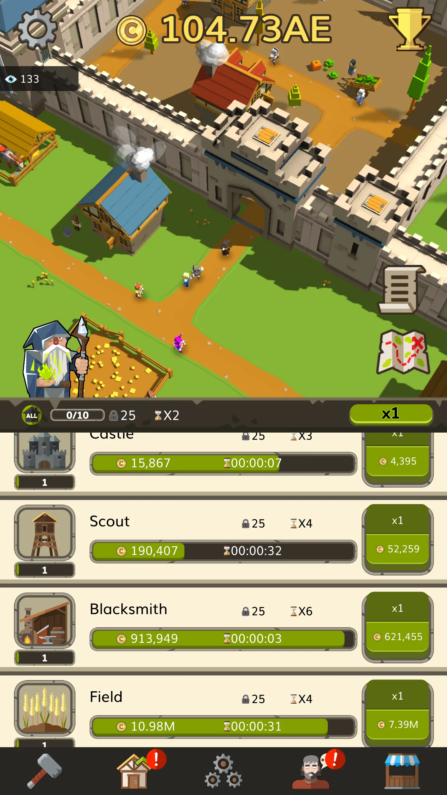 Medieval: Idle Tycoon Game | Indus Appstore | Screenshot