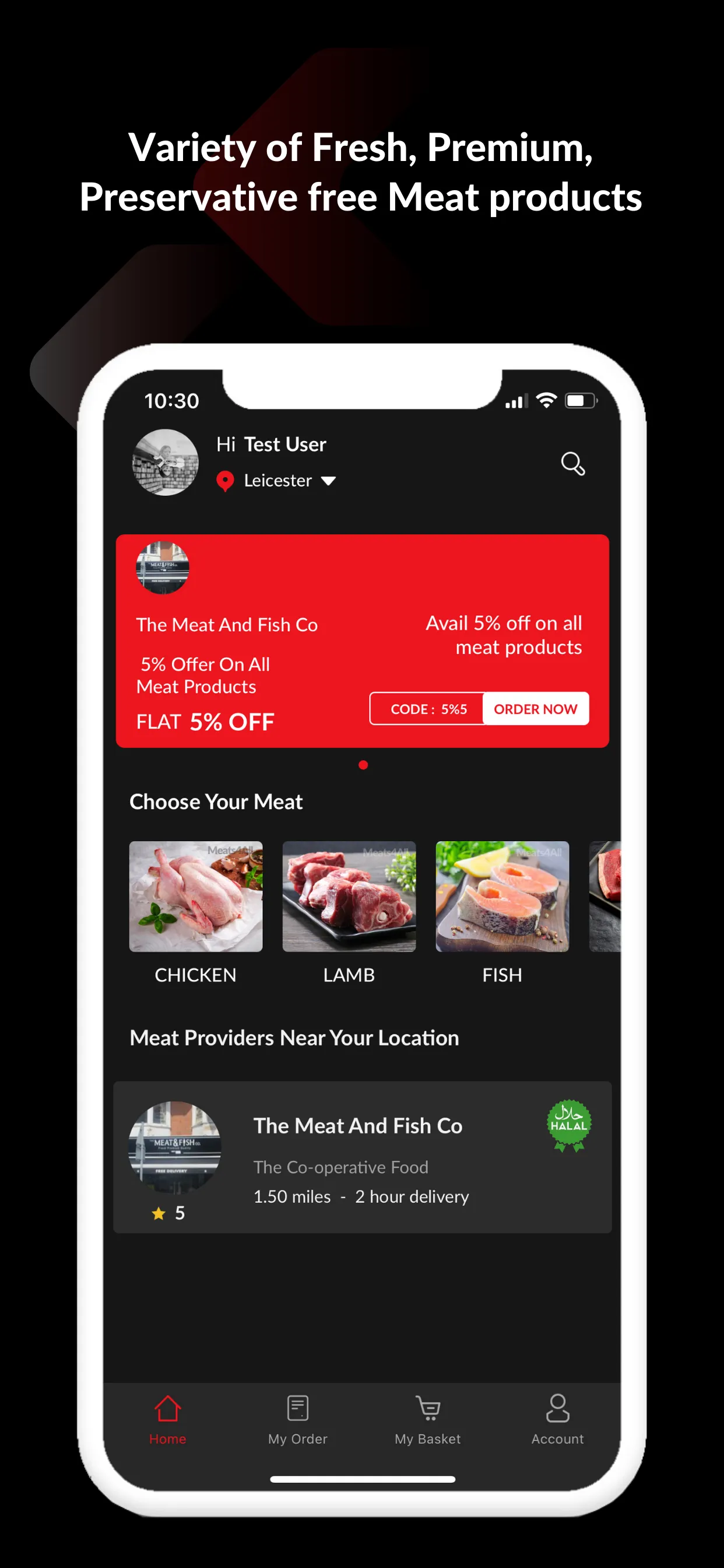 Meats4all Customer | Indus Appstore | Screenshot