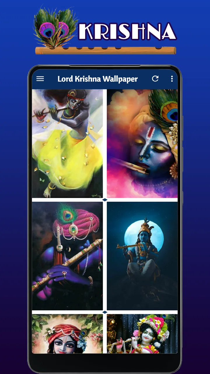 Lord Krishna Wallpaper, Kanha | Indus Appstore | Screenshot