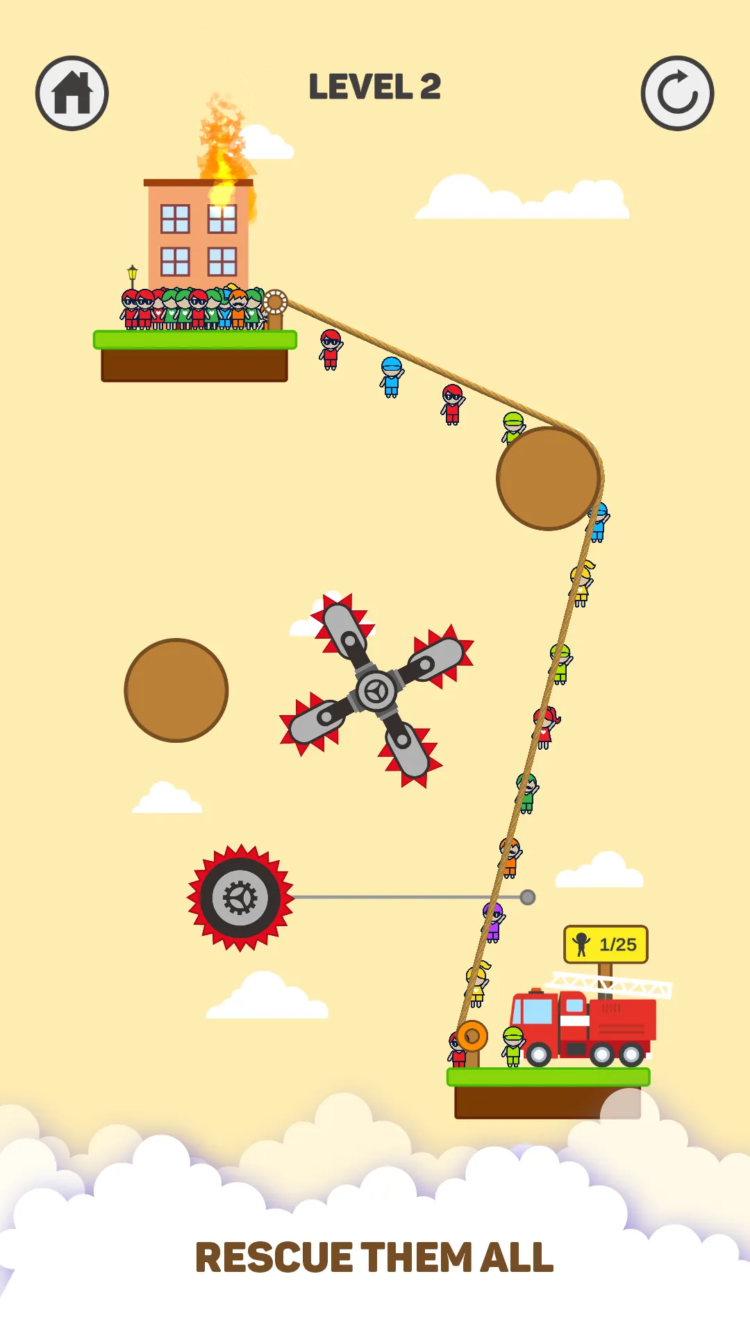 Toy Rescue - Rope Puzzle | Indus Appstore | Screenshot