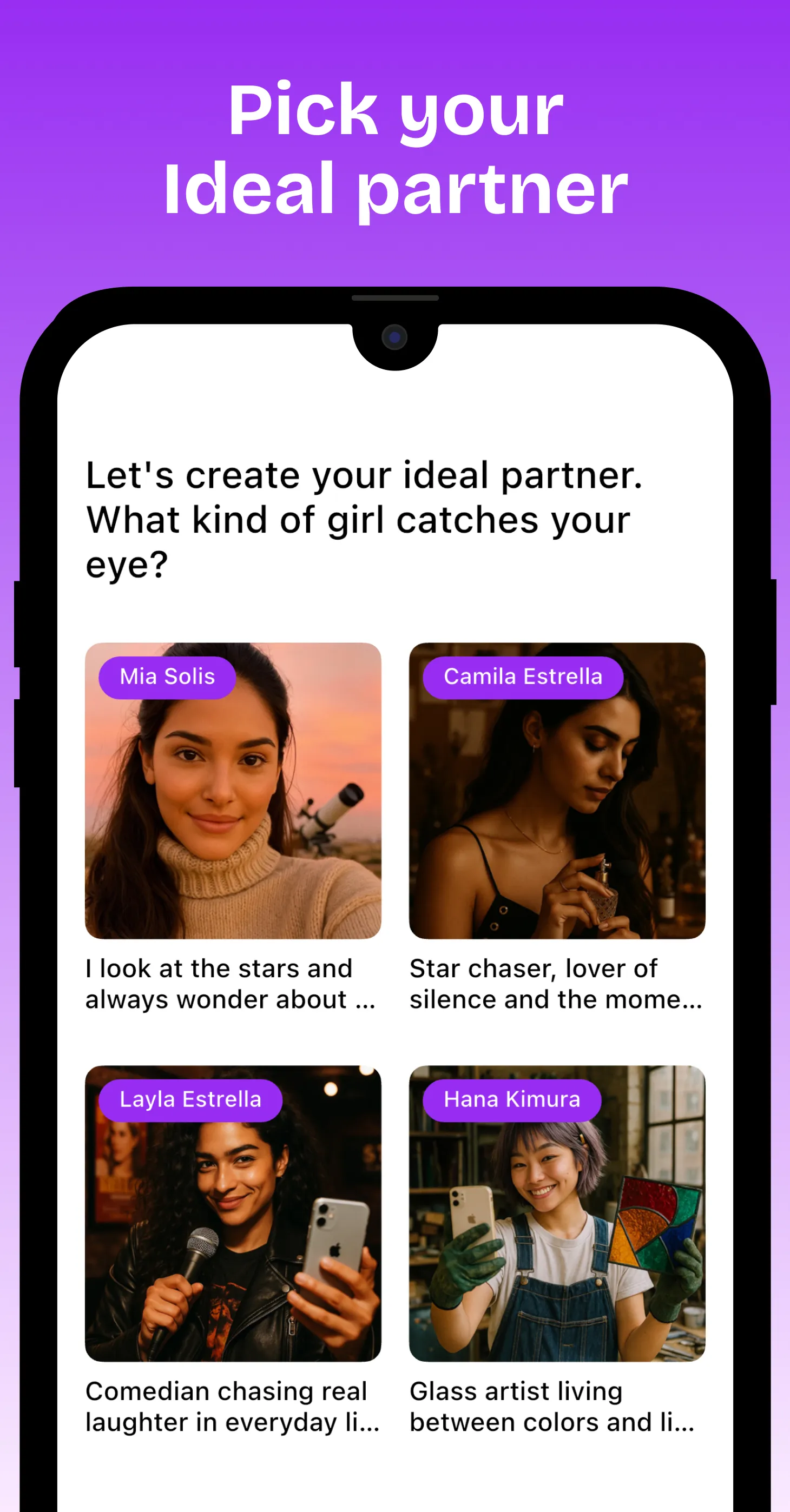 Girly - AI Girlfriend Chat | Indus Appstore | Screenshot