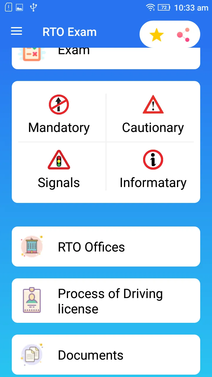 Driving Master - RTO Exam Test | Indus Appstore | Screenshot