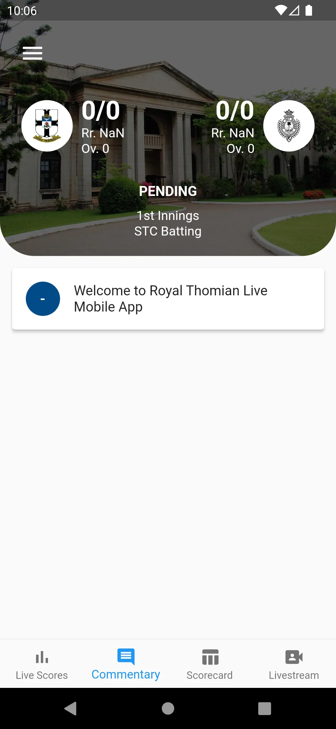 Royal Thomian Live | Indus Appstore | Screenshot