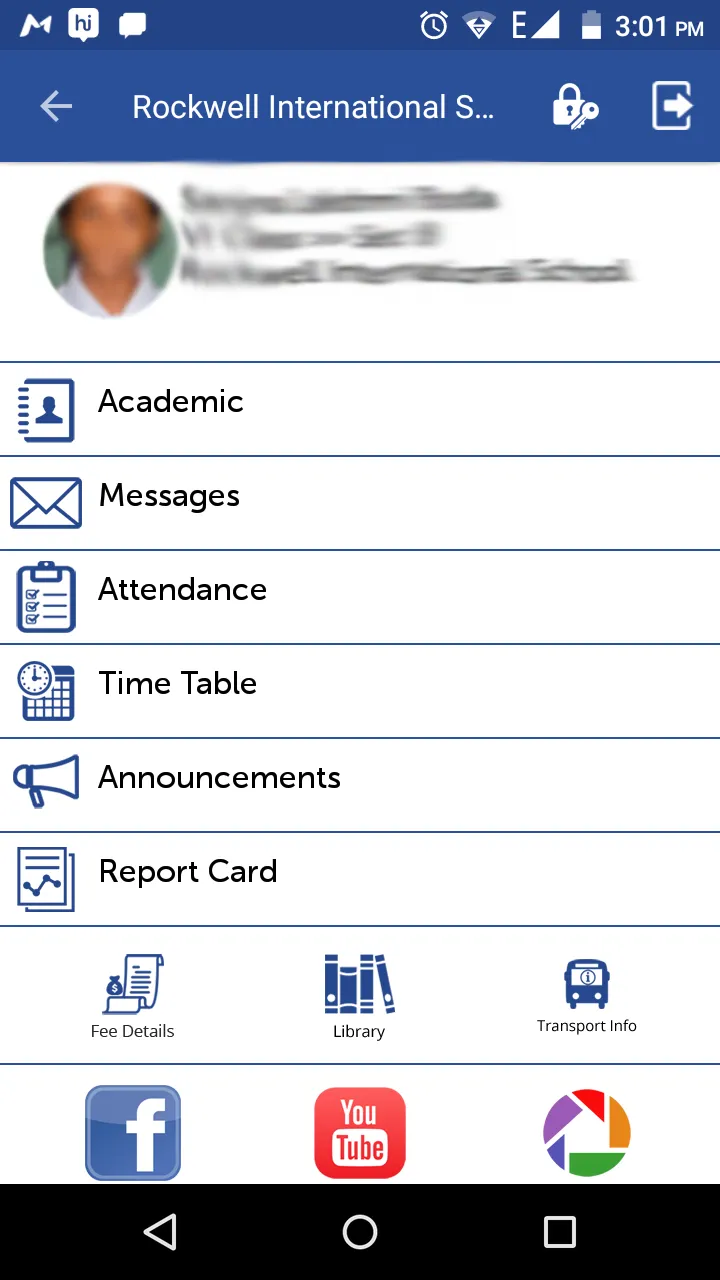 Rockwell Parent Portal | Indus Appstore | Screenshot