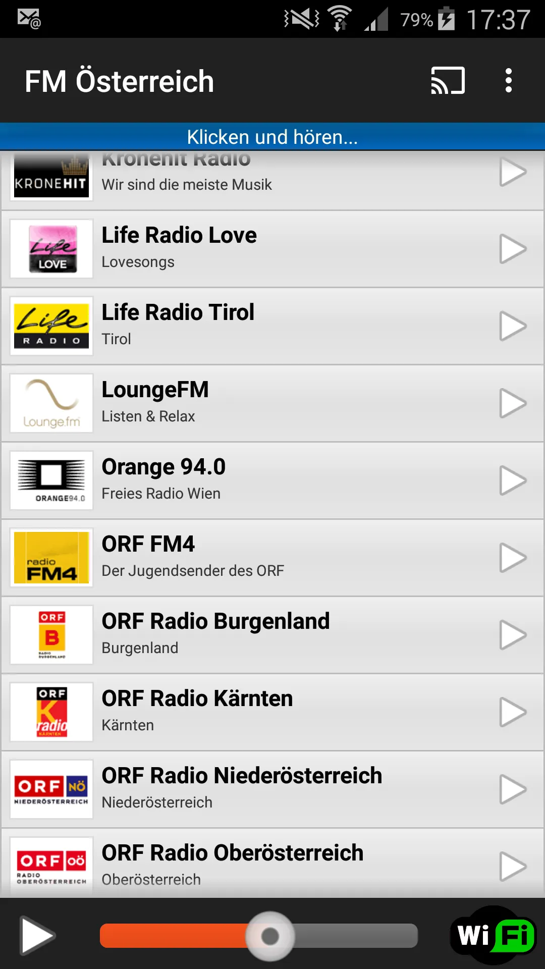 FM Österreich | Indus Appstore | Screenshot