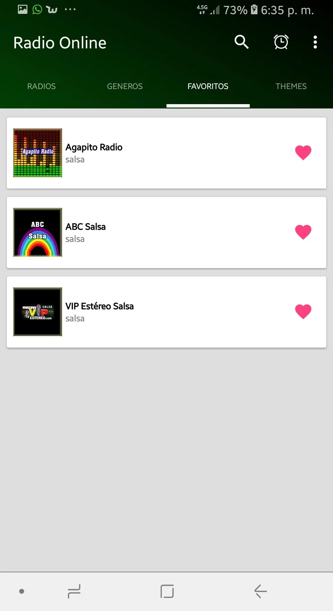 Radios de Salsa | Indus Appstore | Screenshot