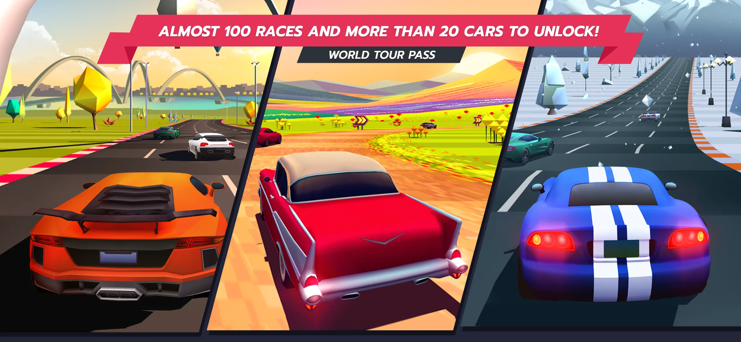 Horizon Chase – Arcade Racing | Indus Appstore | Screenshot