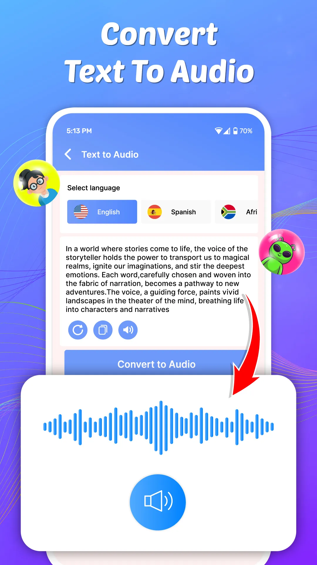 Voice Changer Male to Female | Indus Appstore | Screenshot