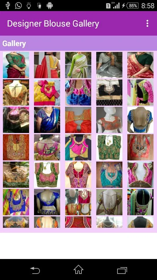 Designer Blouse Gallery | Indus Appstore | Screenshot