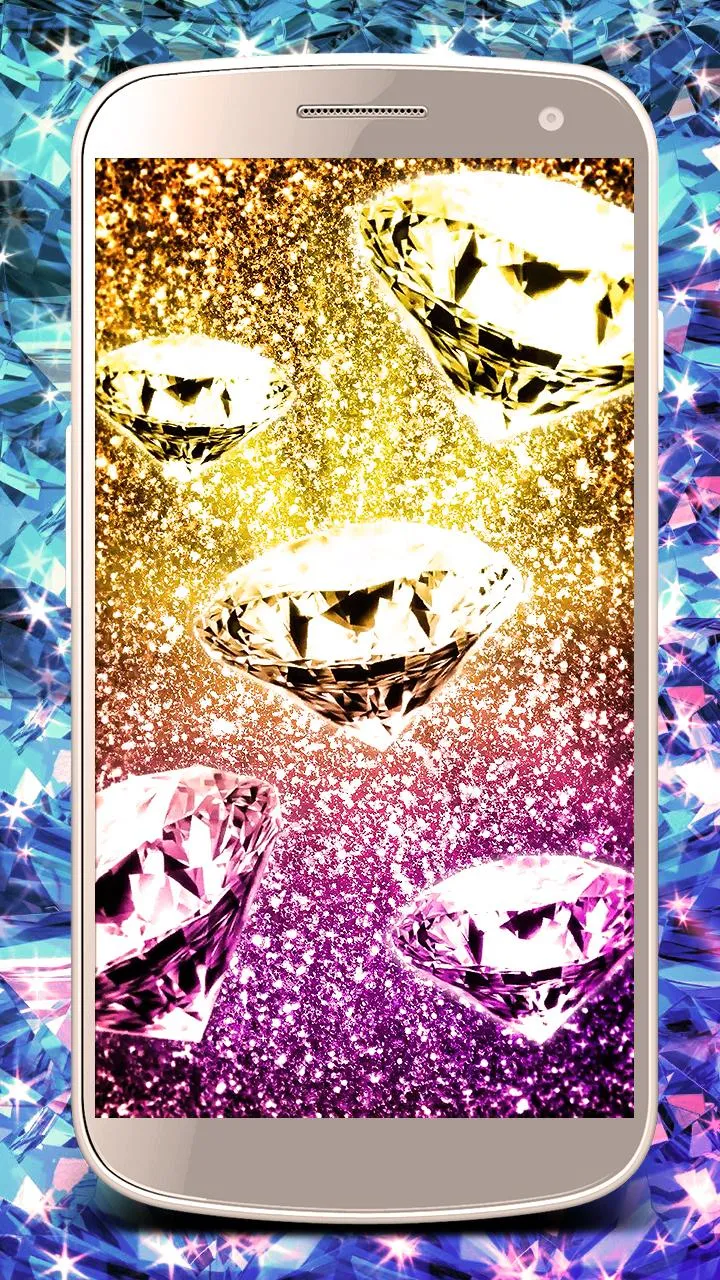Diamond live wallpaper – glitt | Indus Appstore | Screenshot