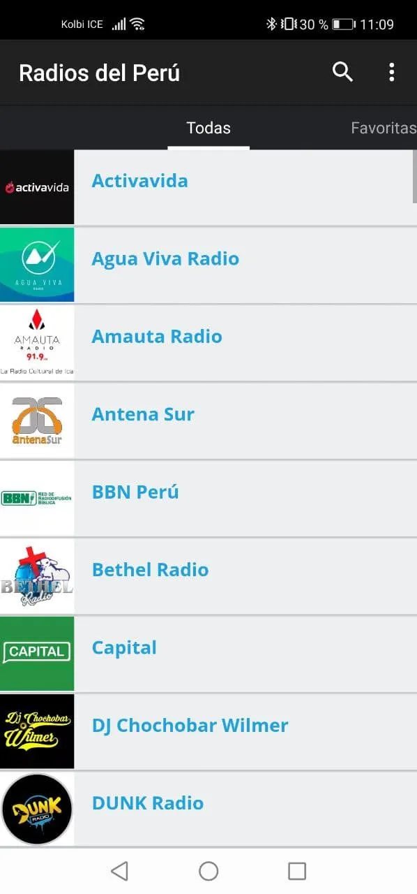 Radios del Perú | Música y más | Indus Appstore | Screenshot