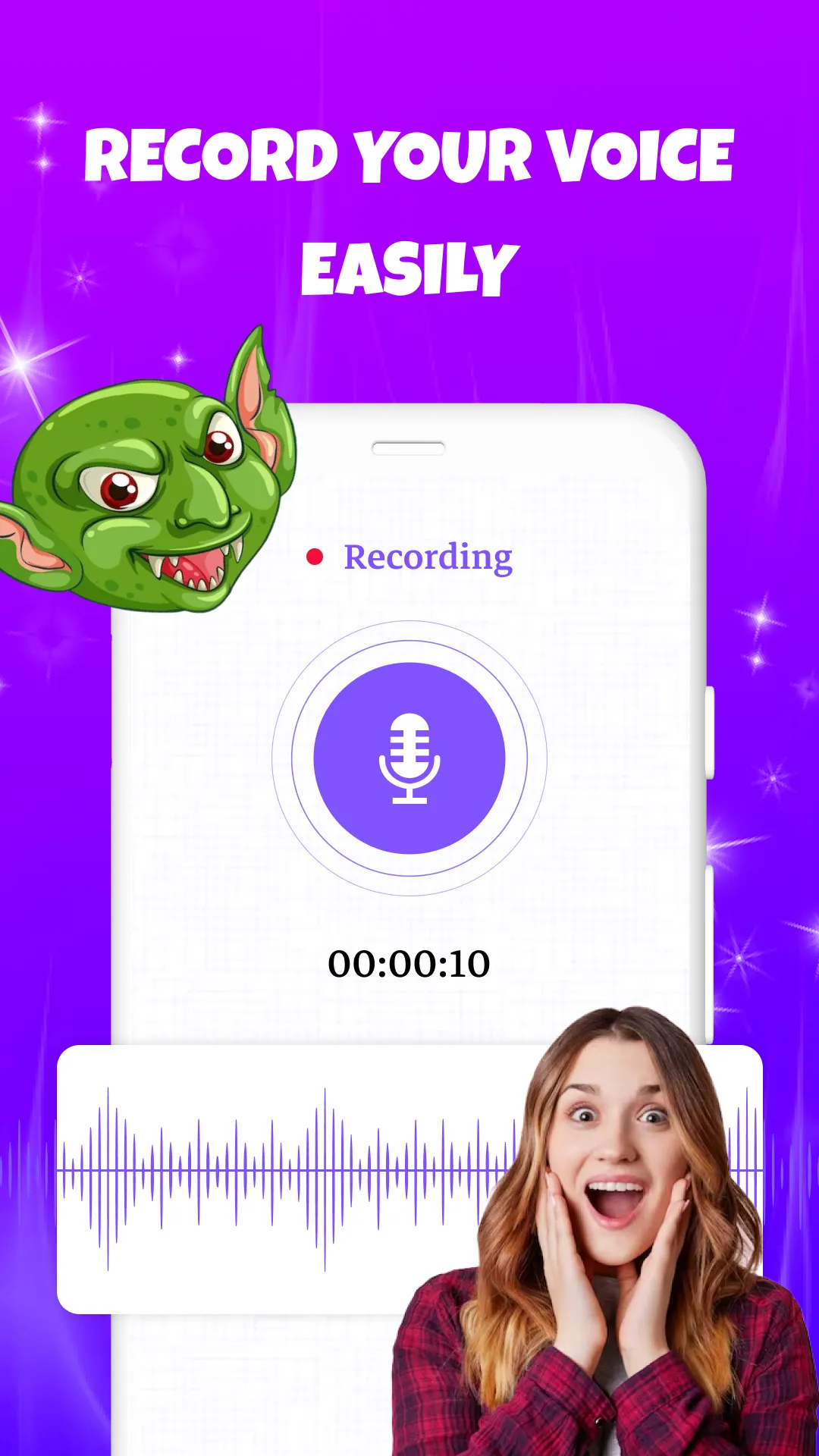 Voice Changer : Sound editor | Indus Appstore | Screenshot