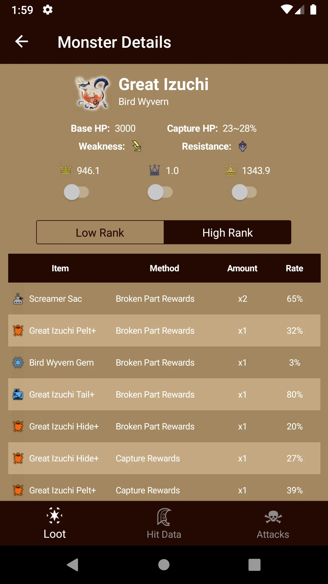 MHRise Companion | Indus Appstore | Screenshot