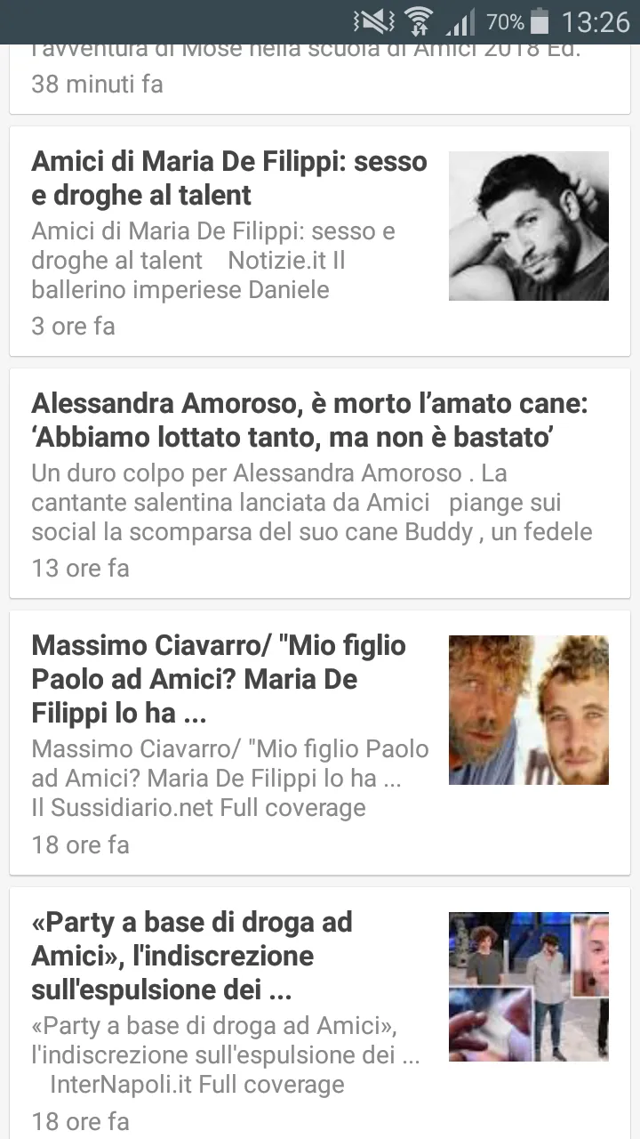 News di Amici | Indus Appstore | Screenshot