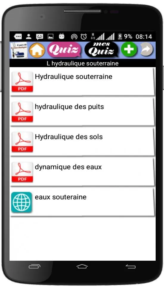 Cours de Géotechnique | Indus Appstore | Screenshot