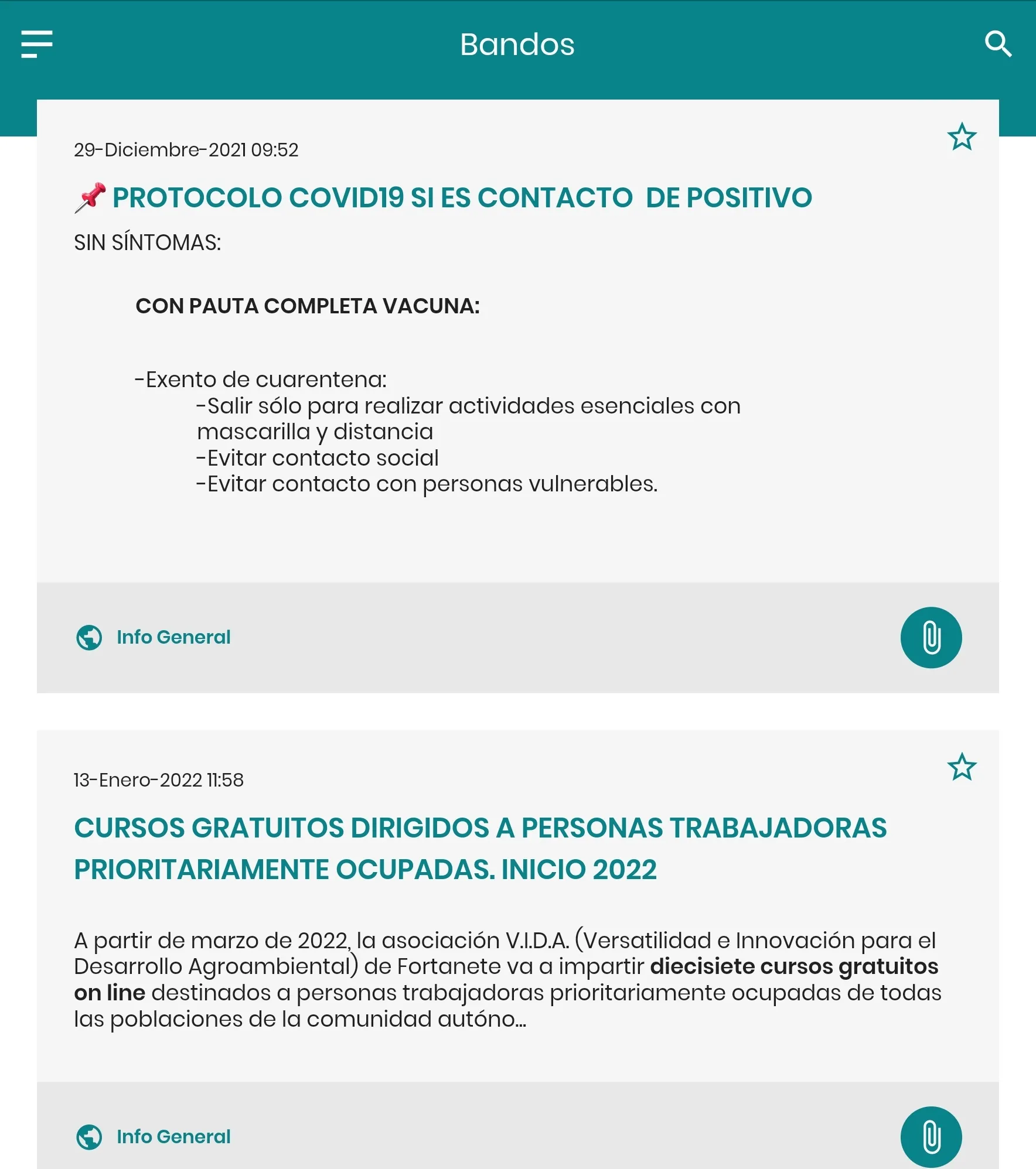 Miedes Informa | Indus Appstore | Screenshot