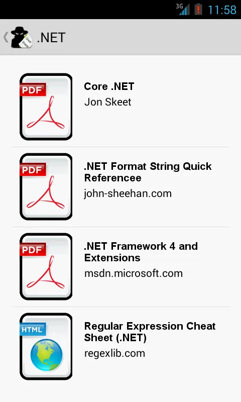 All Programming Cheat Sheets | Indus Appstore | Screenshot