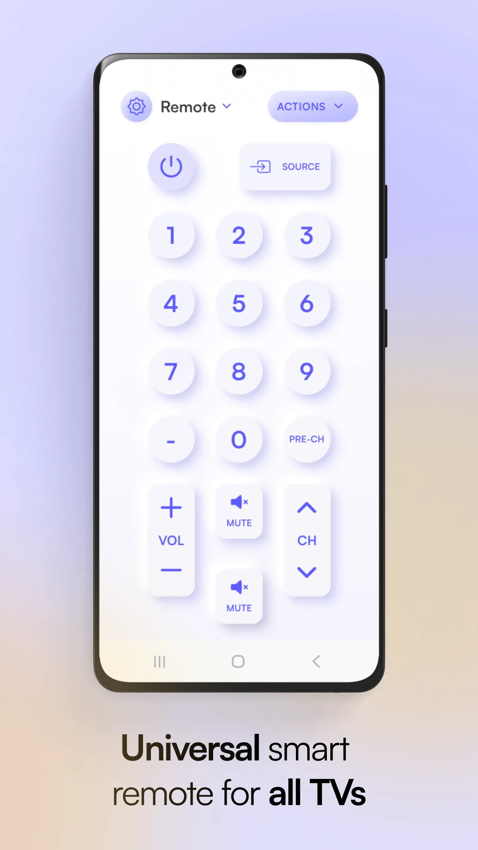 TV Remote Control For Samsung | Indus Appstore | Screenshot