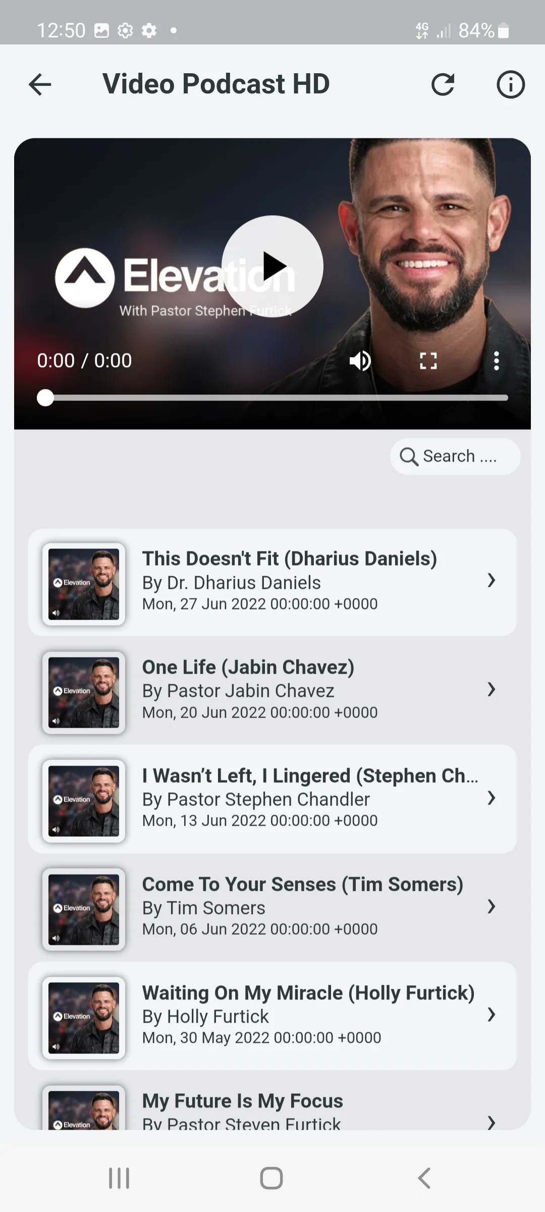 Steven Furtick's Audio & Video | Indus Appstore | Screenshot