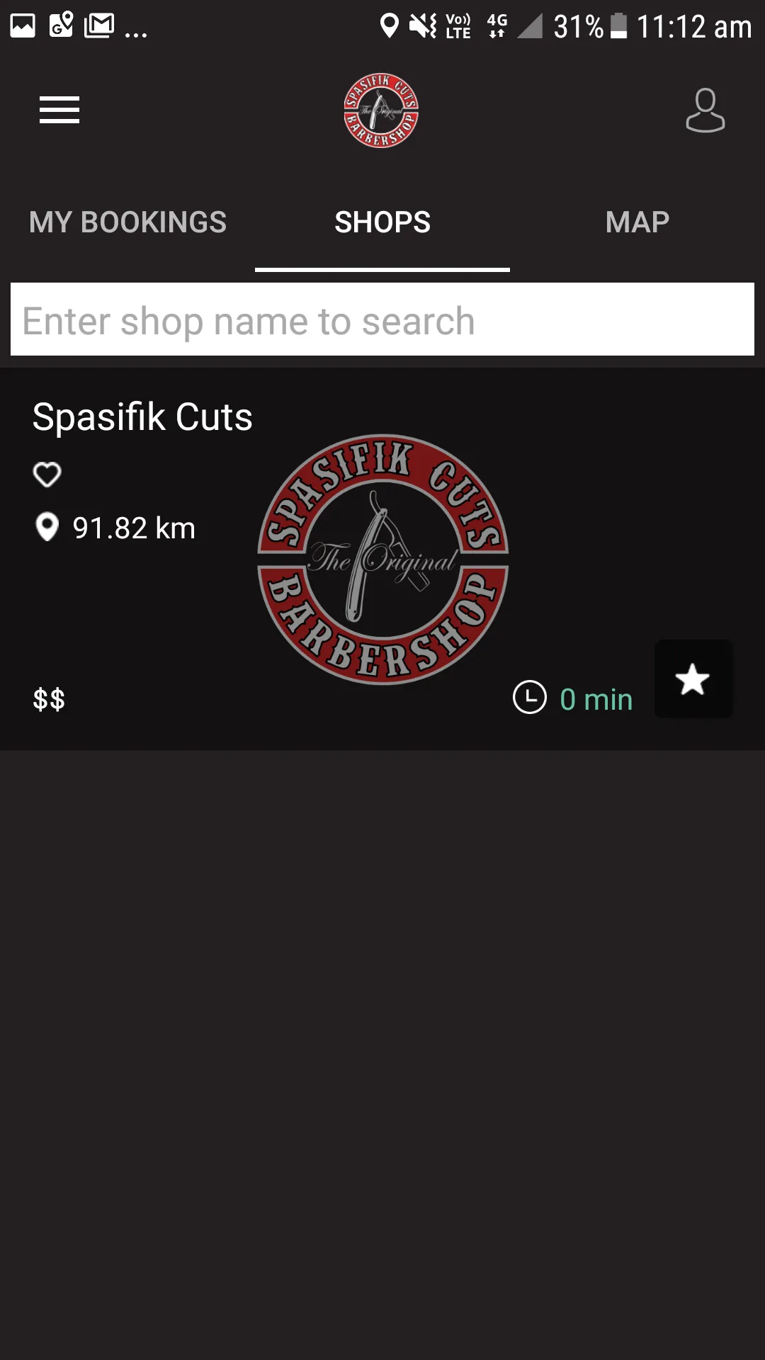 Spasifik Cuts Barbershop | Indus Appstore | Screenshot