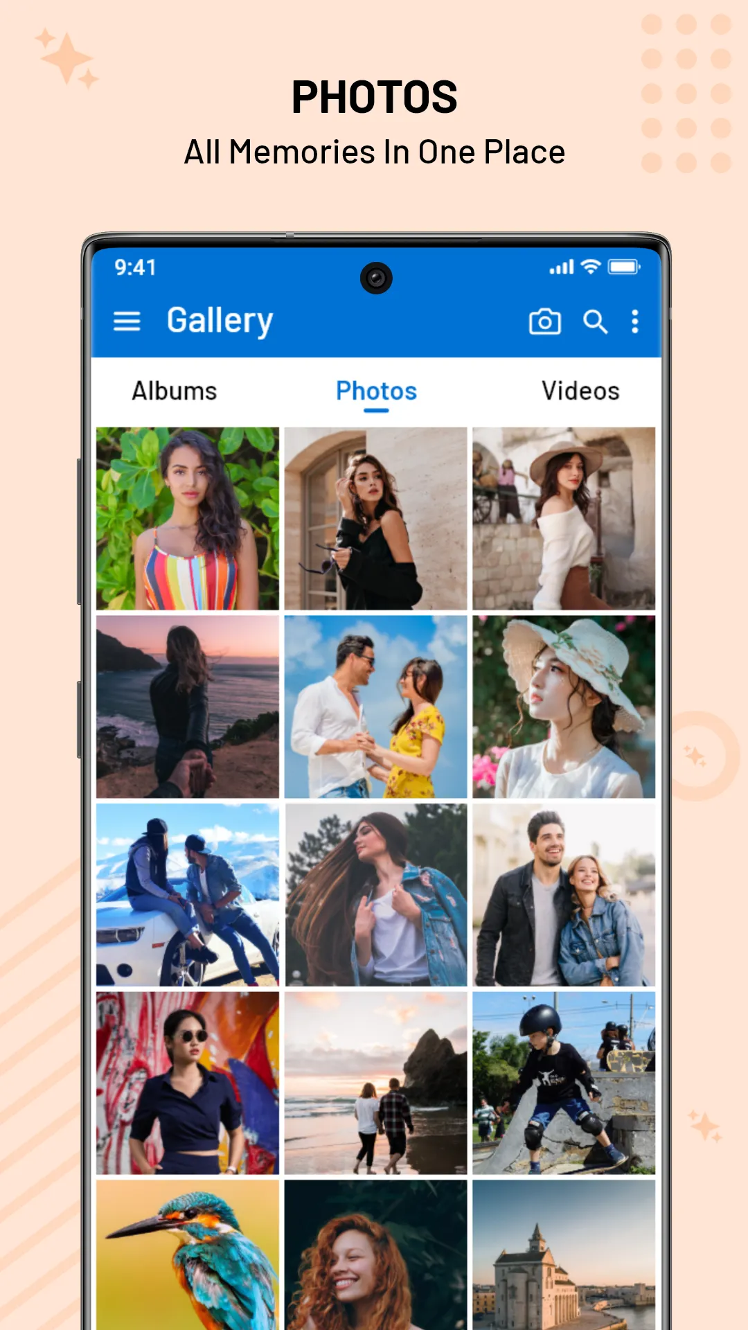 Gallery - Photo Album & Vault | Indus Appstore | Screenshot