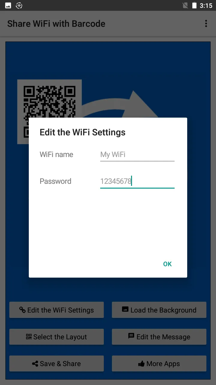 Share WiFi with Barcode | Indus Appstore | Screenshot