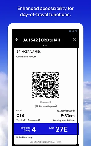 United Airlines | Indus Appstore | Screenshot