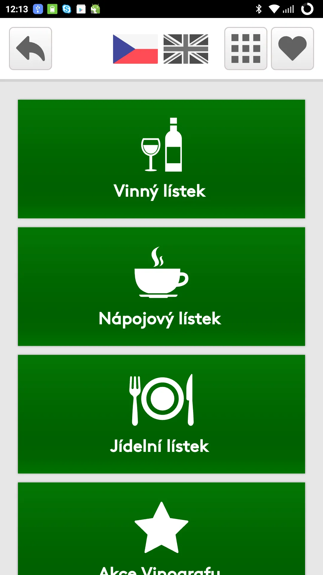 Vinograf Lístky | Indus Appstore | Screenshot