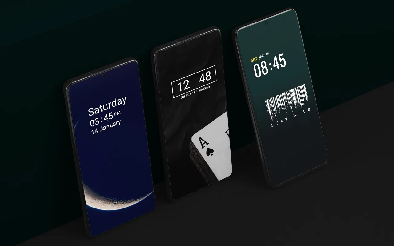 Digital clock Widget | Indus Appstore | Screenshot