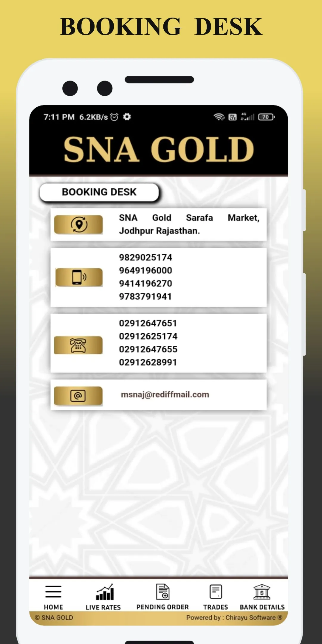 SNA Gold | Indus Appstore | Screenshot