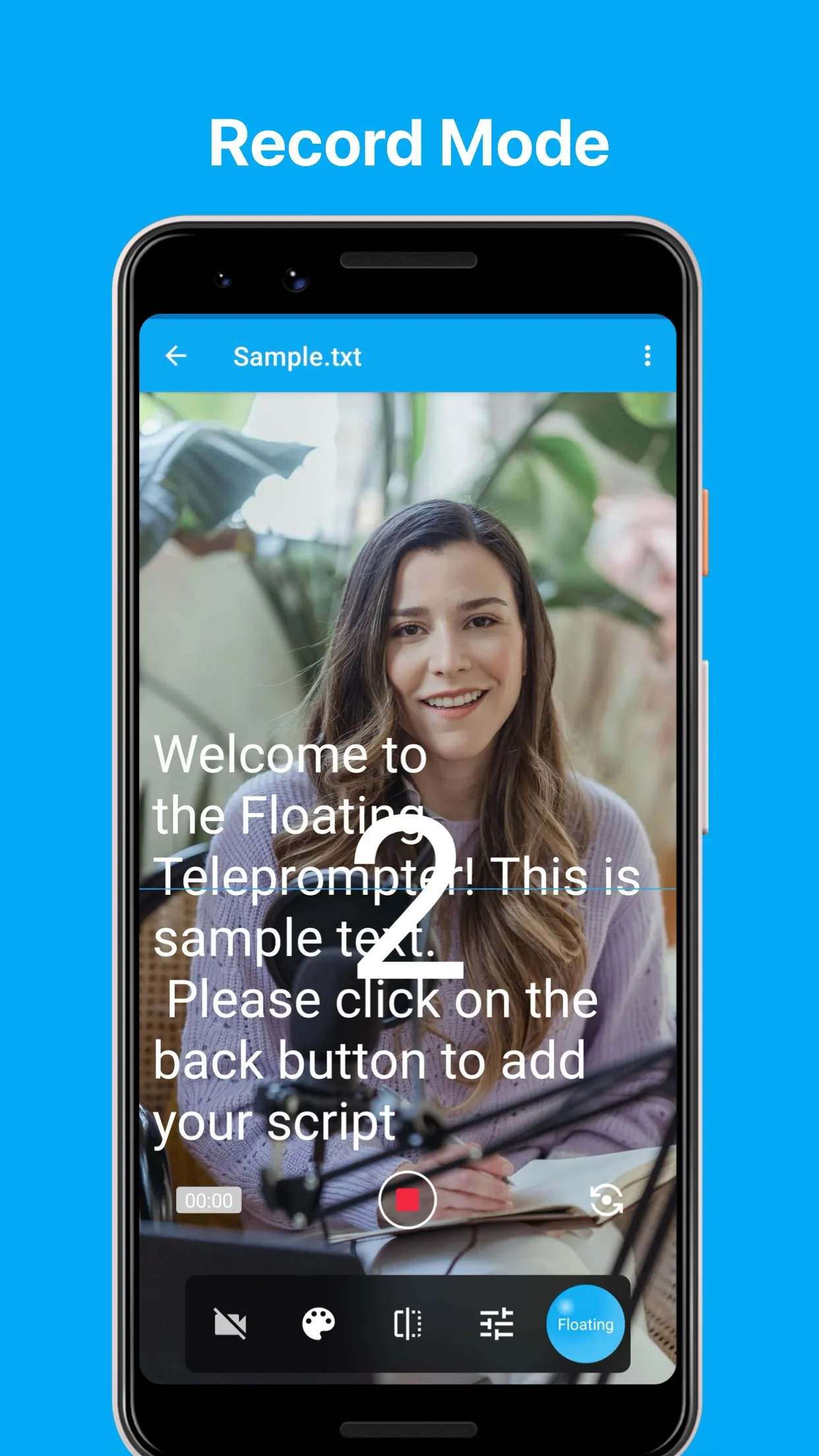 Teleprompter: Floating Notes | Indus Appstore | Screenshot