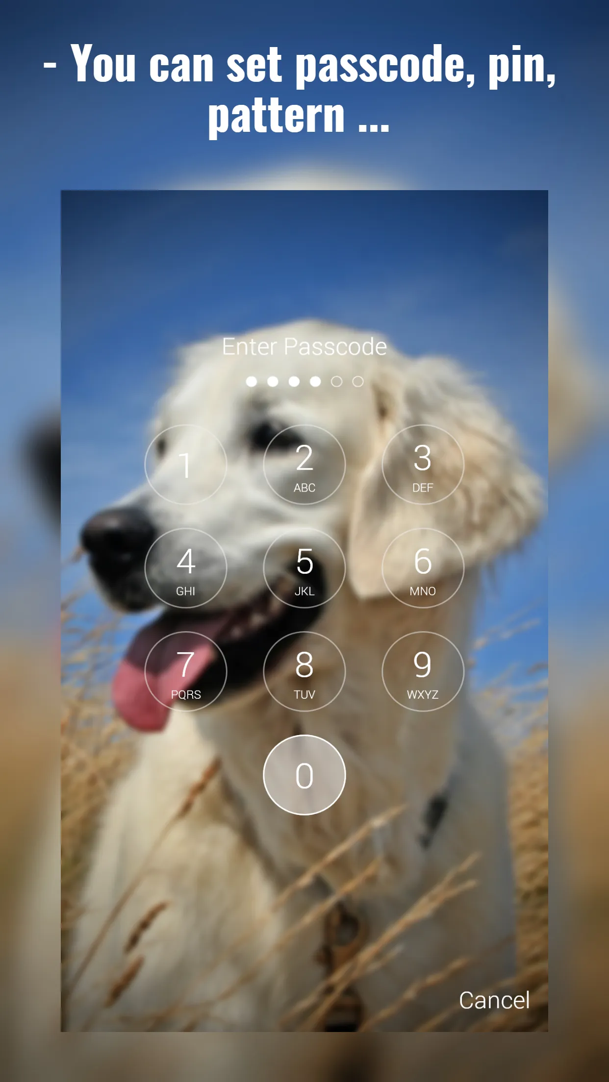 Labrador Lock Screen | Indus Appstore | Screenshot