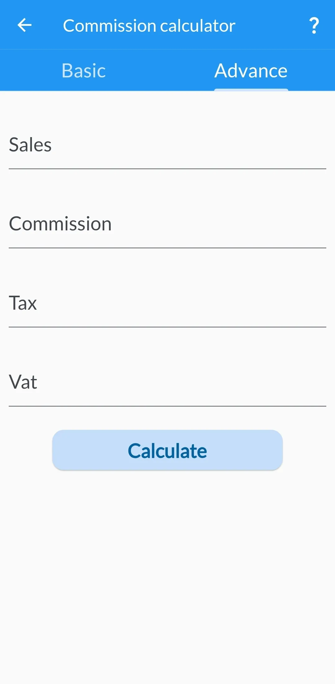 Commission Calculator | Indus Appstore | Screenshot