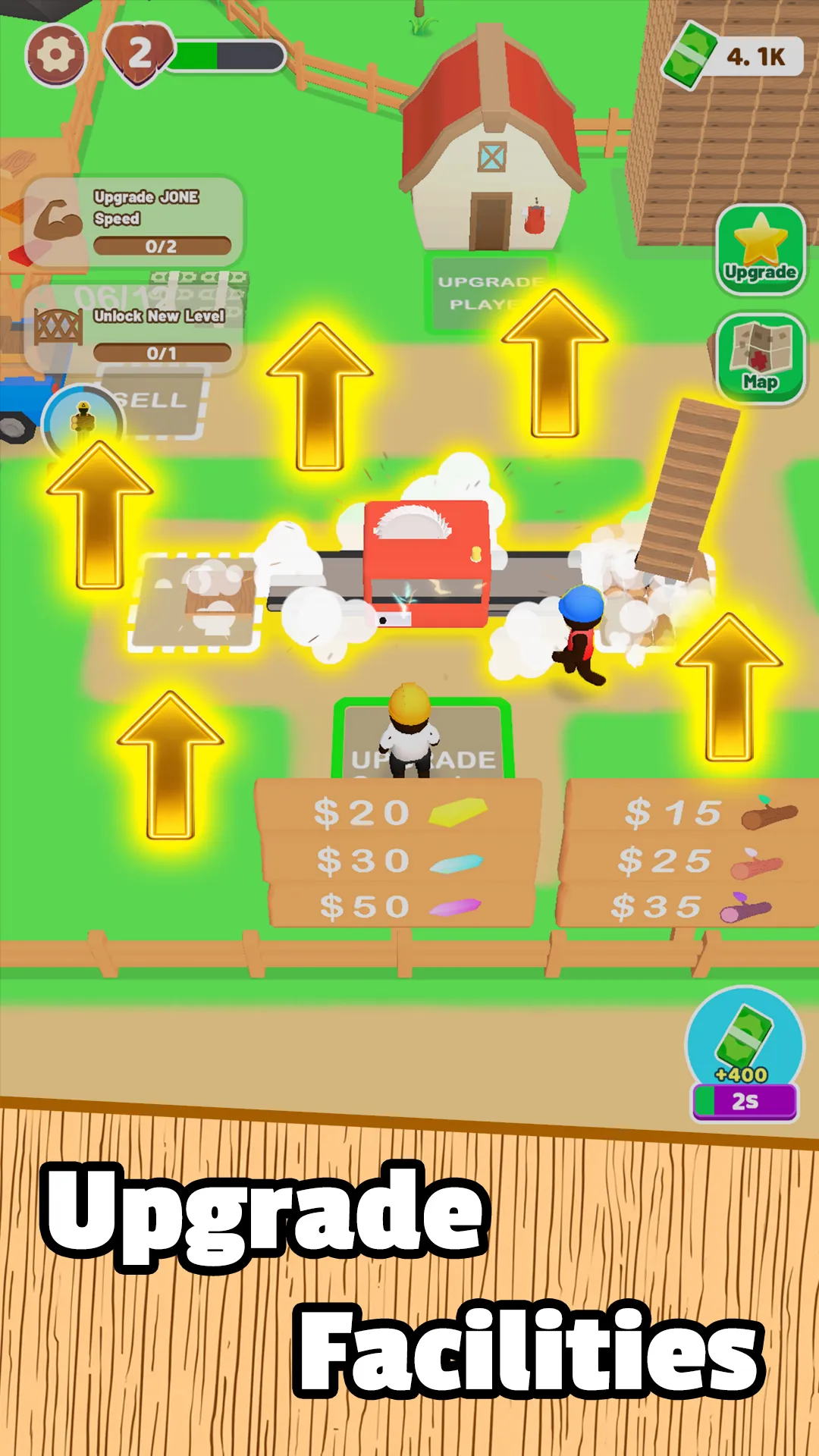 Idle Chop: Lumber Empire | Indus Appstore | Screenshot