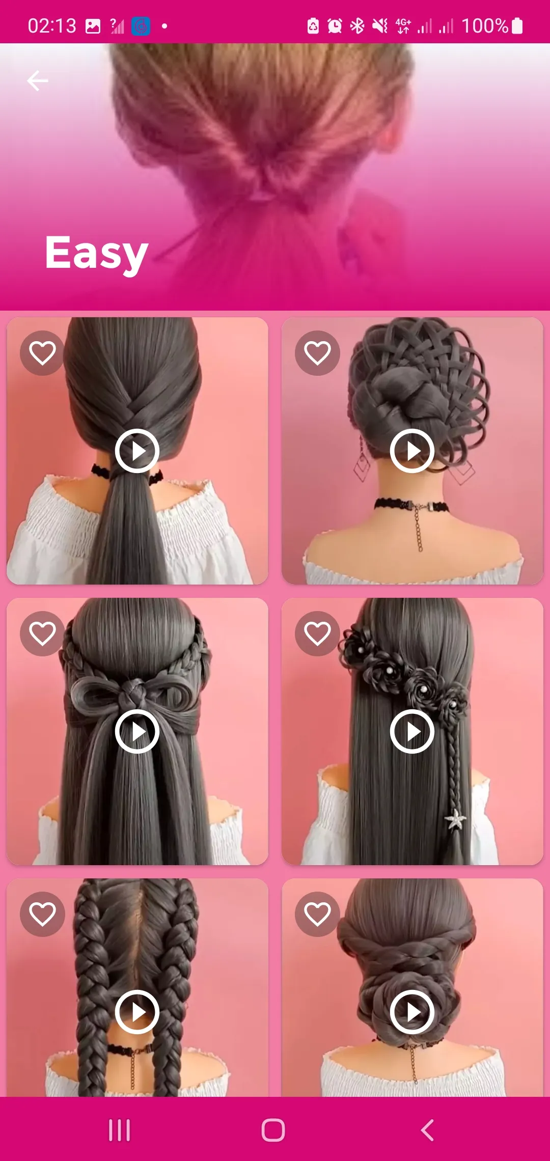 Girls Hairstyle Step By Step | Indus Appstore | Screenshot