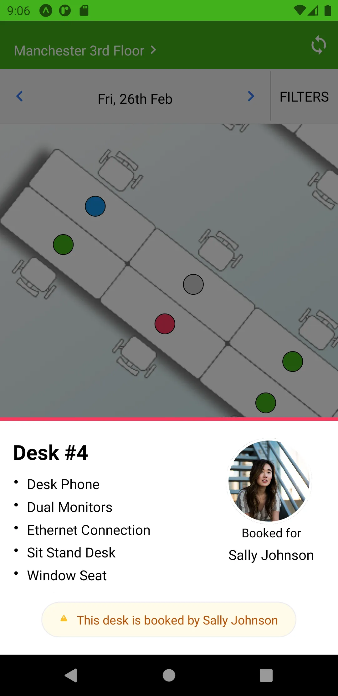 Clearooms Desk Booking | Indus Appstore | Screenshot