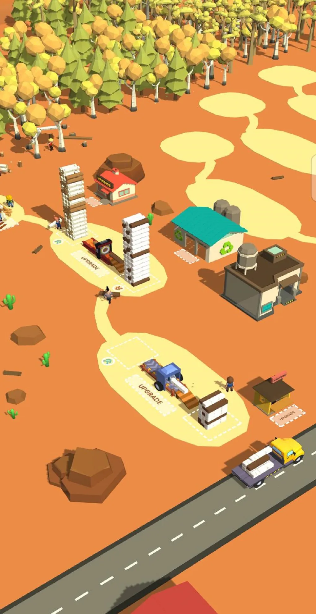 Lumber Empire: Idle Wood Inc | Indus Appstore | Screenshot