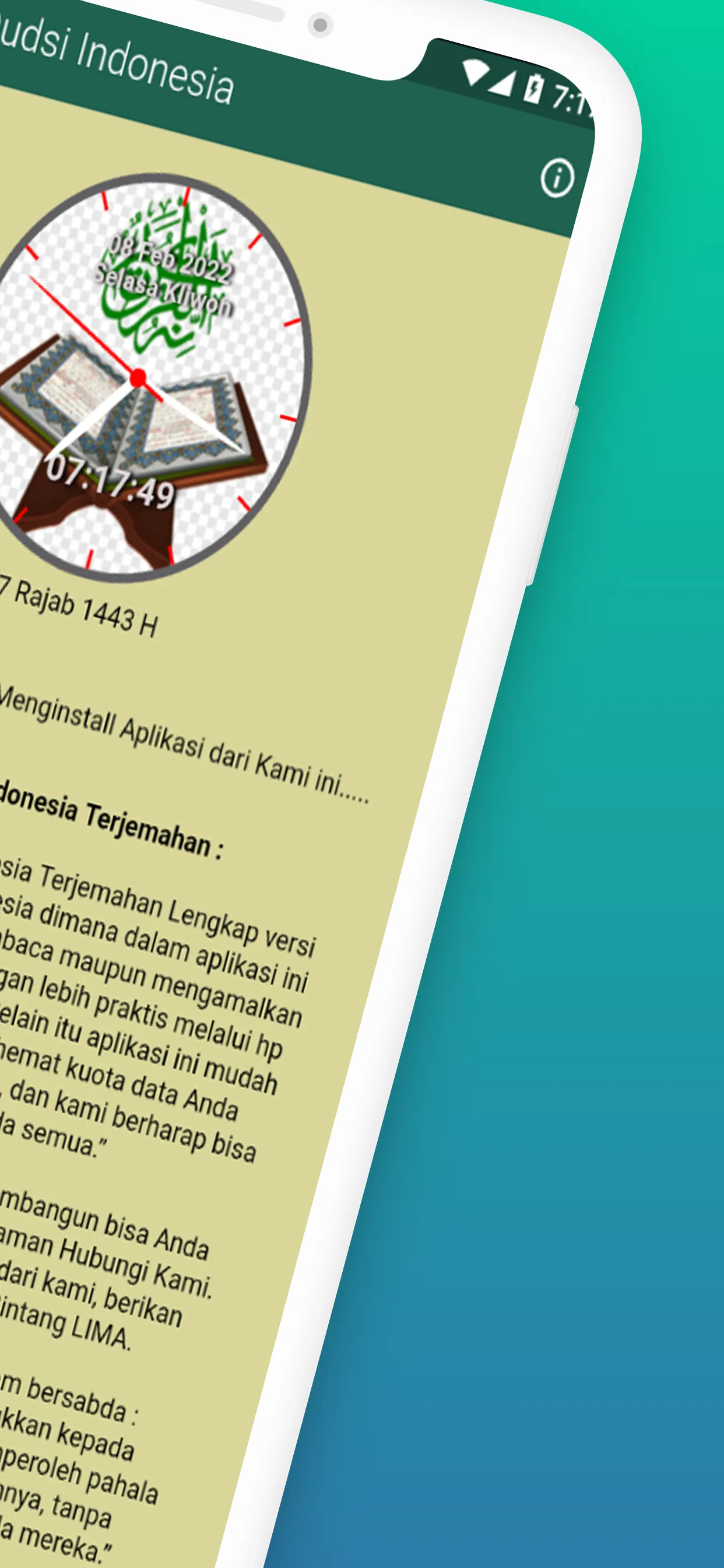 Hadits Qudsi Terjemahan | Indus Appstore | Screenshot