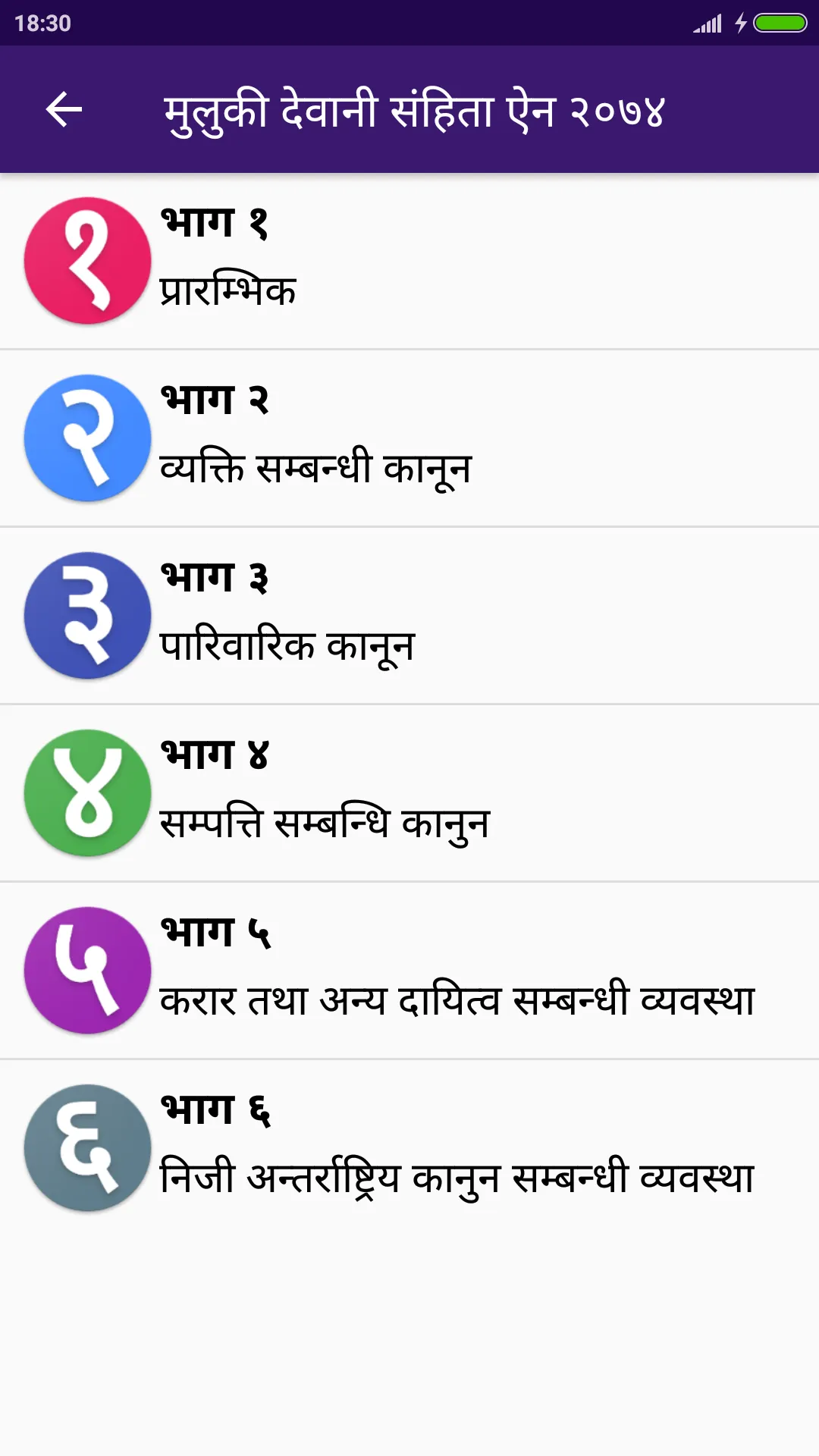 Muluki Ain Nepal मुलुकी ऐन | Indus Appstore | Screenshot