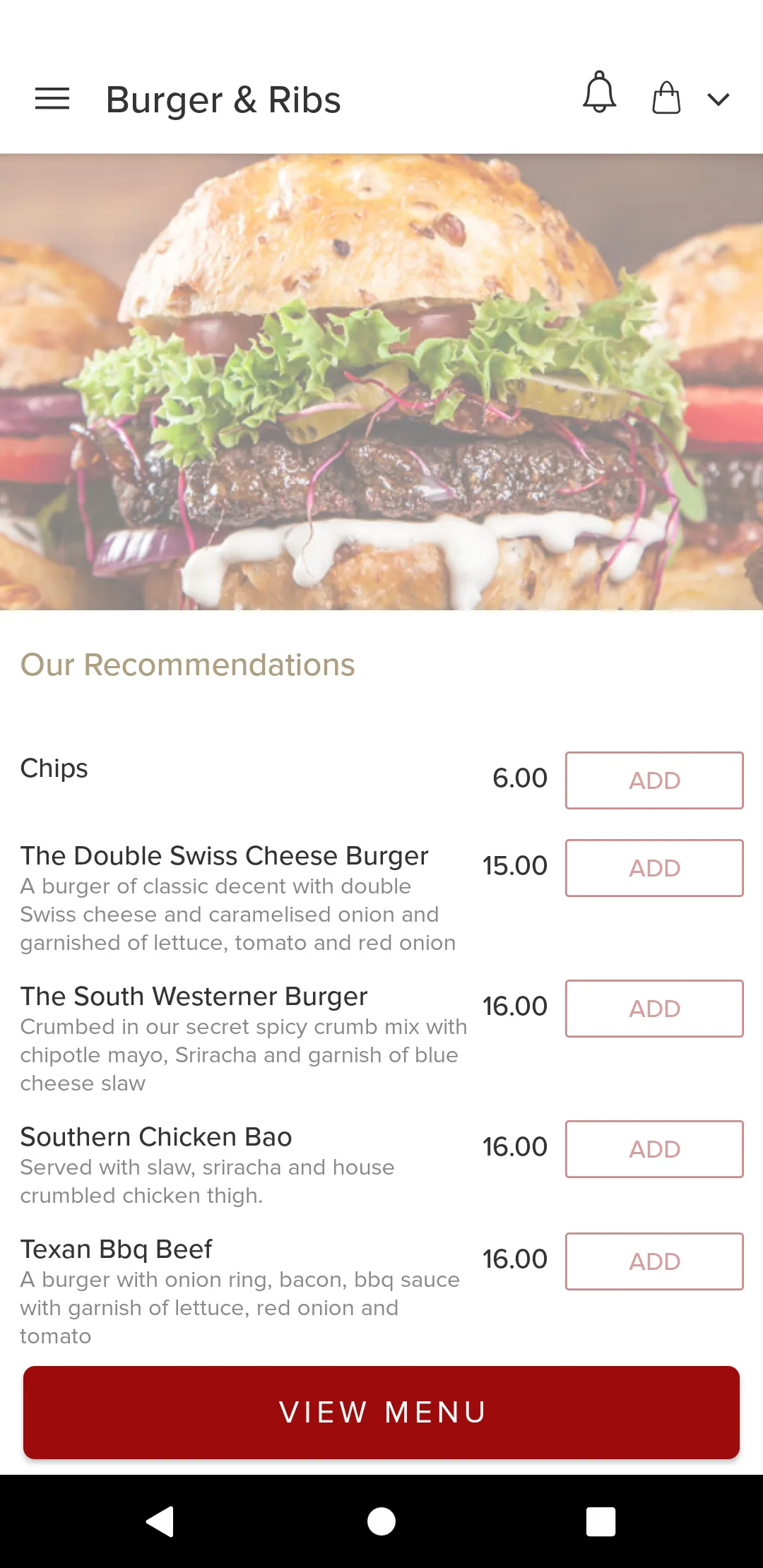 Burger & Ribs | Indus Appstore | Screenshot