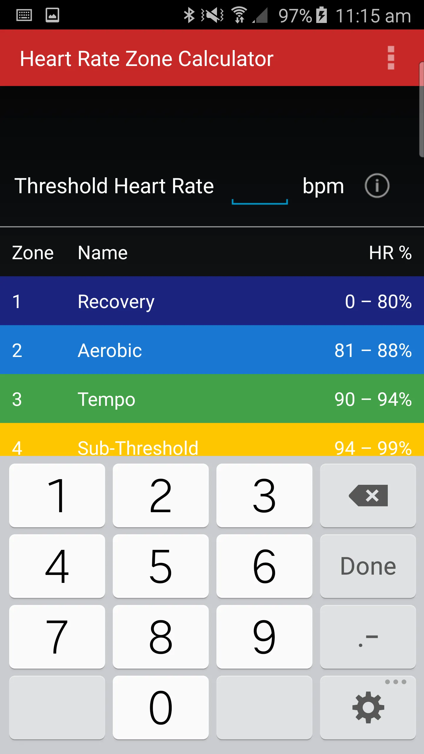 Heart Rate Zones | Indus Appstore | Screenshot