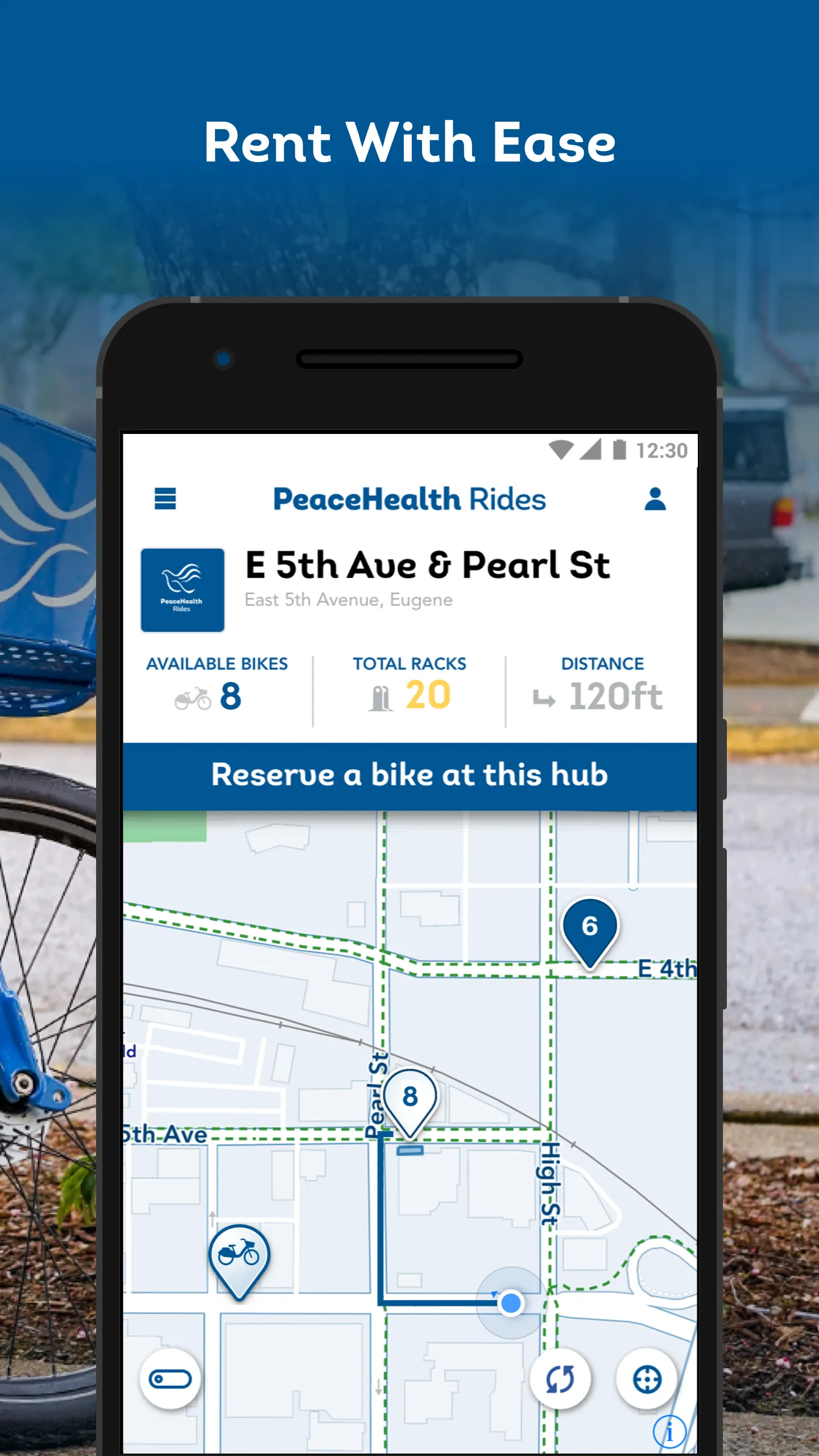 PeaceHealth Rides | Indus Appstore | Screenshot