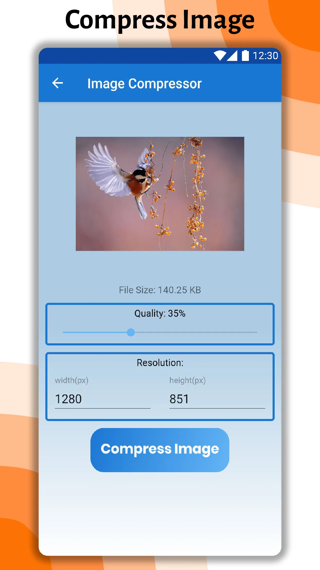 Compress Image shrink jpg size | Indus Appstore | Screenshot