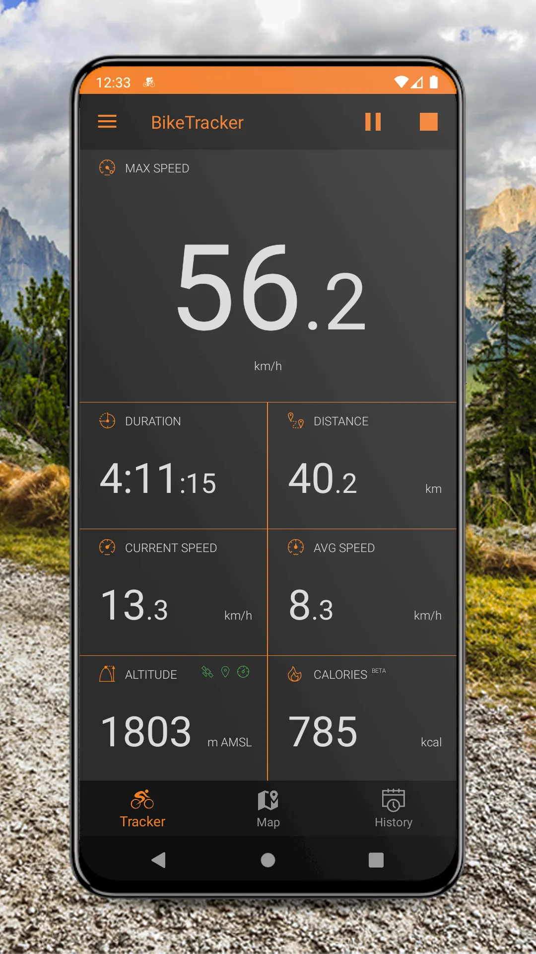 Bike Tracker: Cycling & more | Indus Appstore | Screenshot