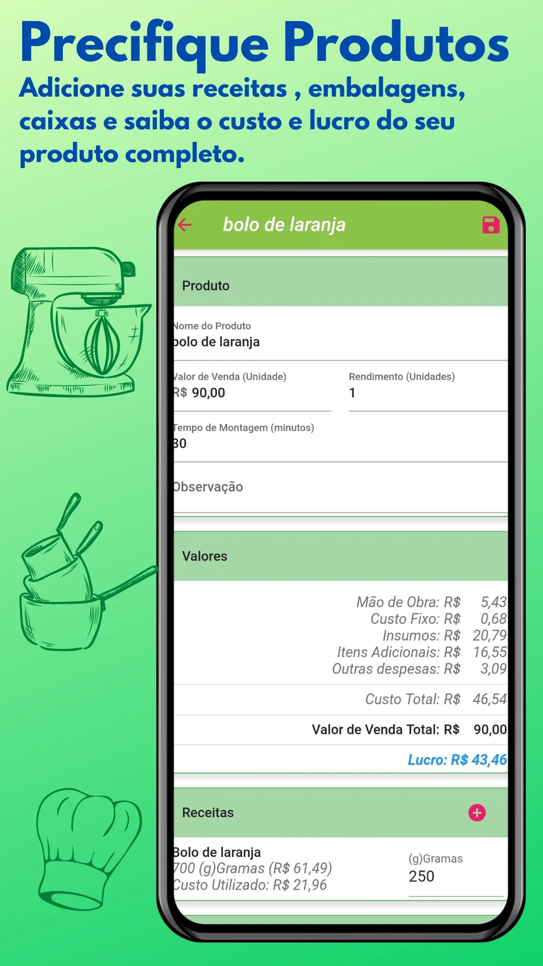 Lucro na Confeitaria | Indus Appstore | Screenshot