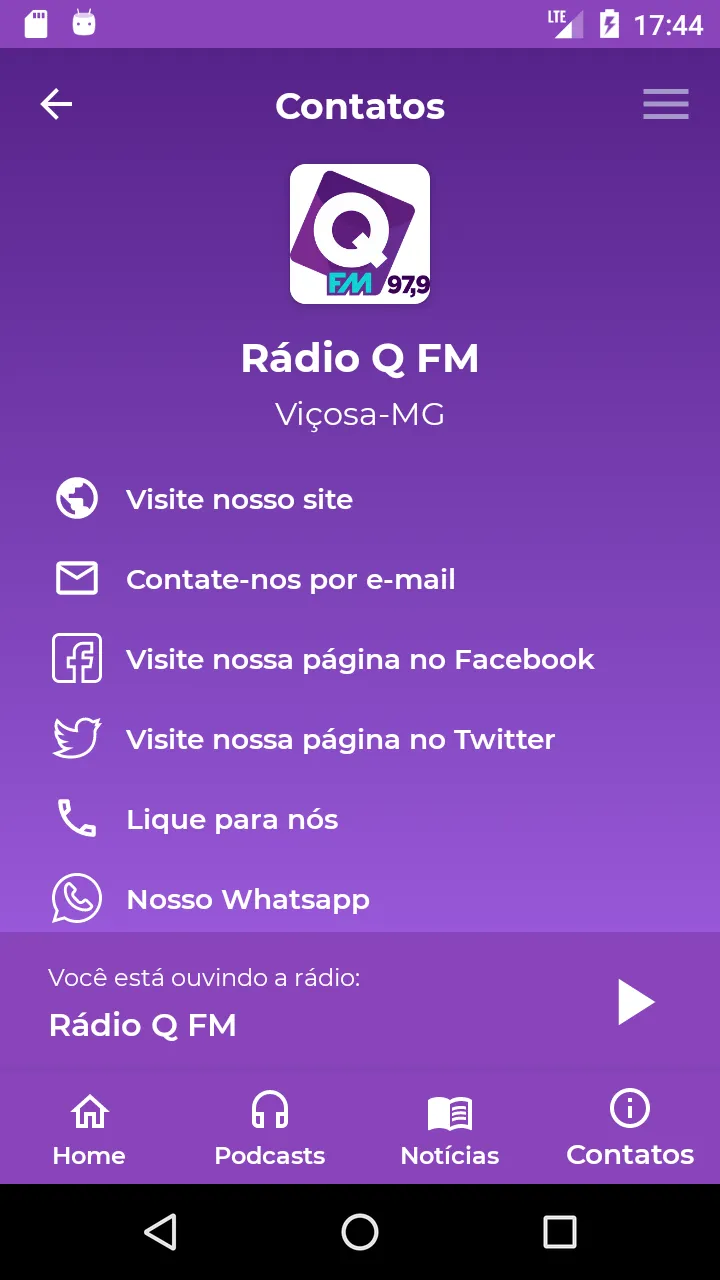 Rádio Q FM | Indus Appstore | Screenshot