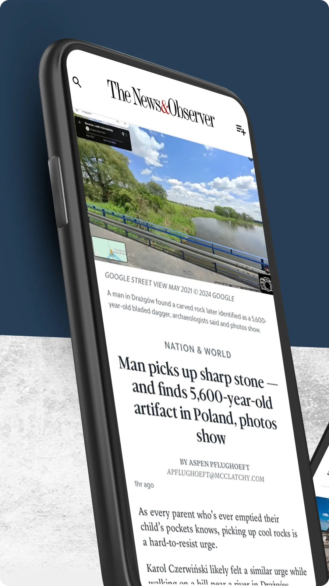 News & Observer (N&O): Mobile | Indus Appstore | Screenshot