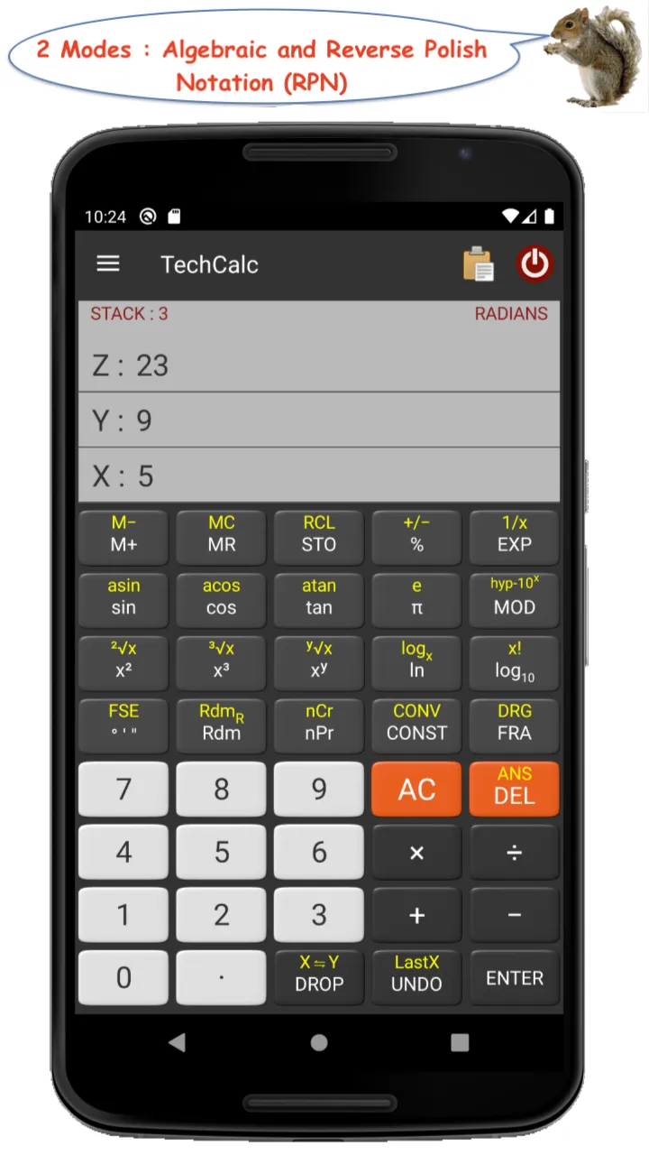 TechCalc Scientific Calculator | Indus Appstore | Screenshot