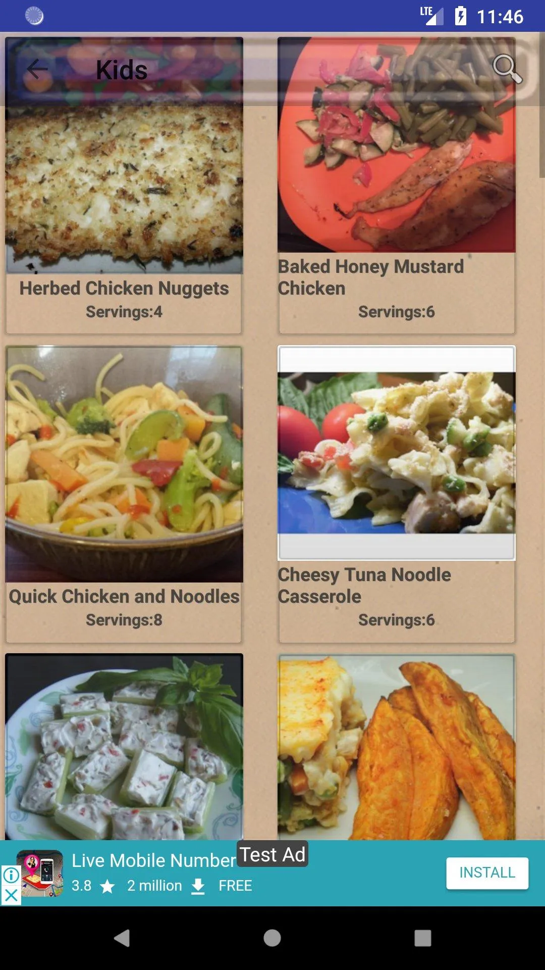 Healthy Kids Recipes ~ Snacks, | Indus Appstore | Screenshot